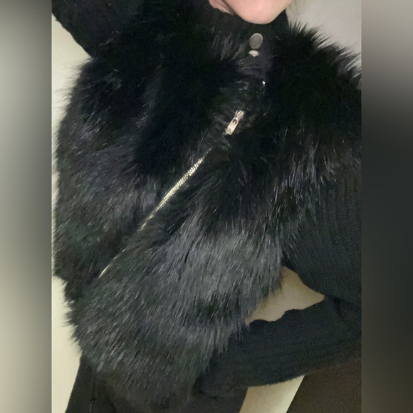 Armani Exchange faux fur jacket - Picture 3 of 16